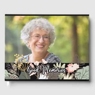 Memorial Loving Memory Funeral Firande of Life Gästböcker