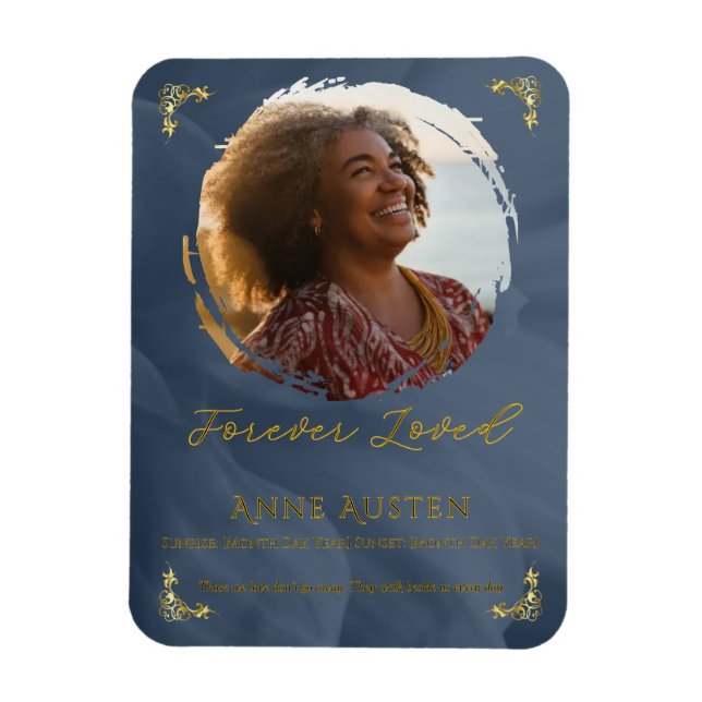 Memorial Magnet – Personalized Tribute Keepsake (Vertikal)