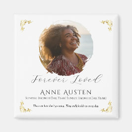 Memorial Magnet – Personalized Tribute Keepsake