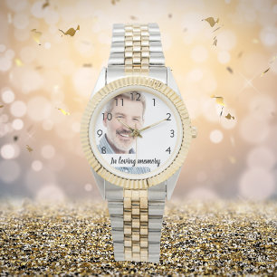 Memorial make-foto armbandsur