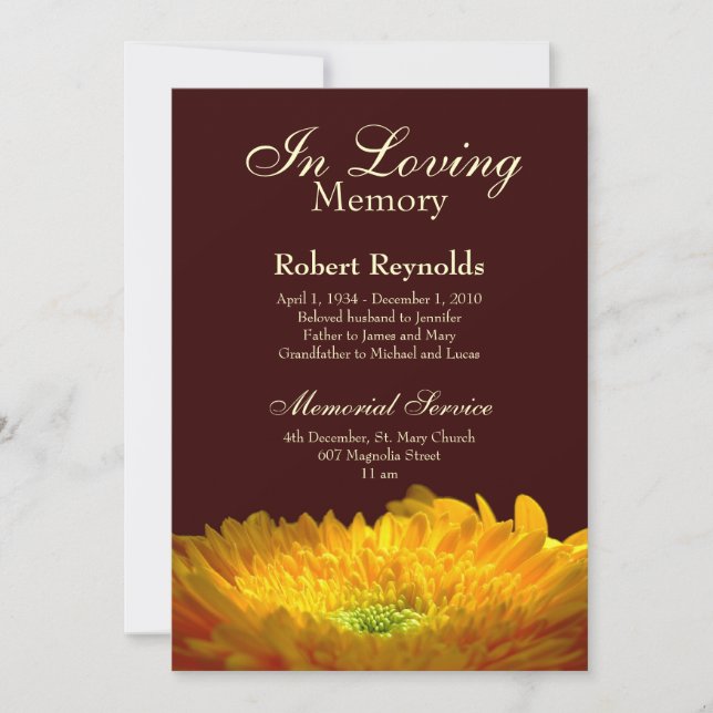 Memorial/Meddelande Meddelande (Framsida)