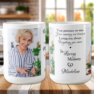 Memorial Memory Keepsaké Loving Memory Photo Kaffemugg