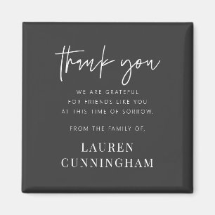 Memorial Modern Simple Minimalist Chic Tack Magnet