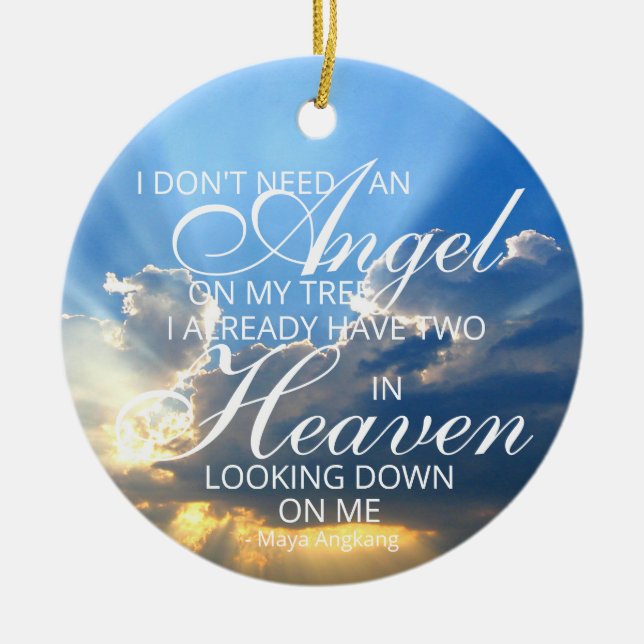 Memorial Ornament (Framsidan)