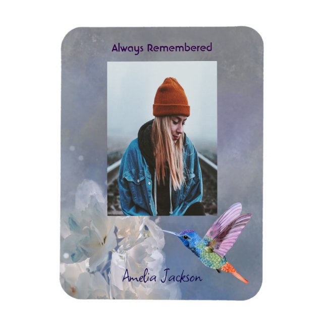 Memorial Photo Firande of Life Keepsaké Magnet (Vertikal)