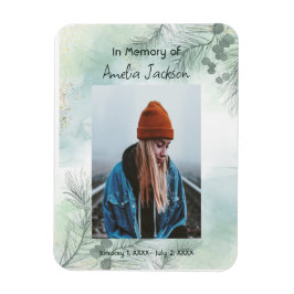 Memorial Photo Firande of Life Keepsaké Magnet