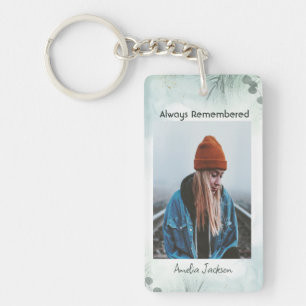 Memorial Photo Firande of Life Keepsaké Nyckelring