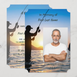 Memorial Photo Firande of Life Service Inbjudan