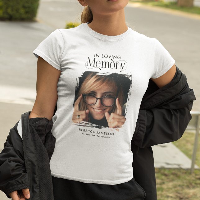 Memorial Photo 'In Loving Memory' Tribute T Shirt (Skapare uppladdad)