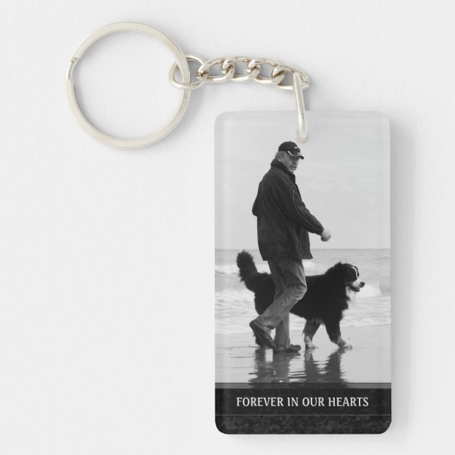 Memorial Photo Keychain - Kom ihåg dig (Framsidan)
