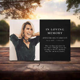 Memorial Photo & Message Sympathy  Gästböcker