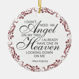 Memorial Photo Ornament