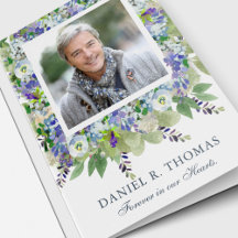 Memorial Photo Sympathy Funeral Tack Cards
