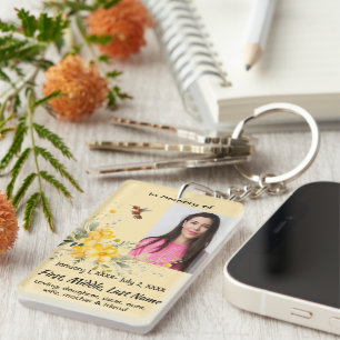 Memorial Pocket Card Hummingbird Gul ros