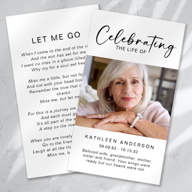 Memorial Prayer-kort | Högtidlighållande av (Skapare uppladdad)