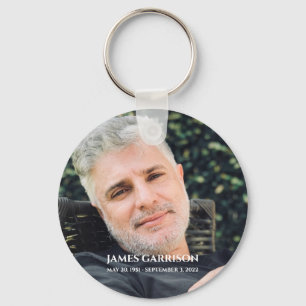 Memorial Service Firande of Life Photo Gift Nyckelring