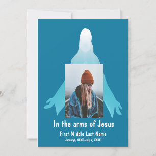 Memorial Service Inbjudan i Jesus Arm