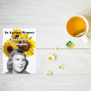 Memorial Service - Solrosfotoprogram Program