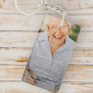 Memorial Simple Modern Forever i Hearts Photo