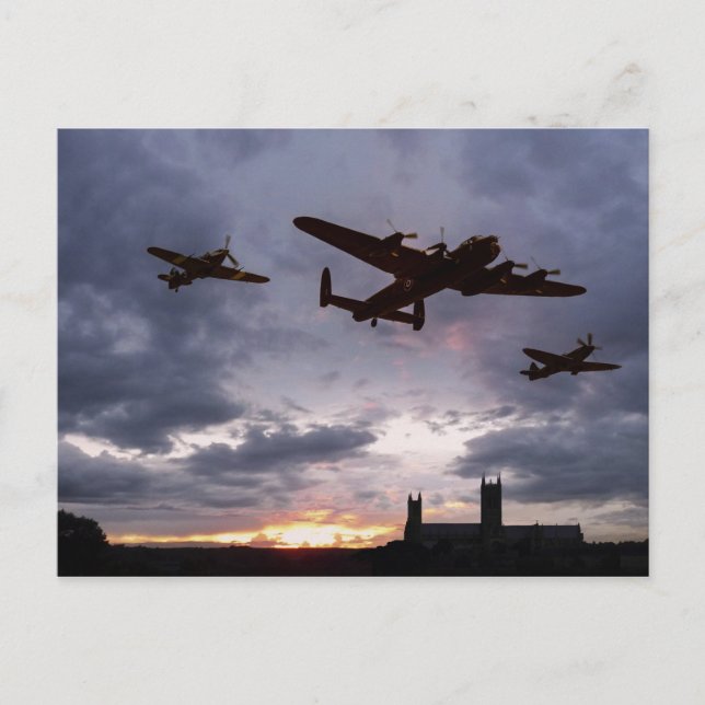 Memorial Sunset Vykort (Framsida)