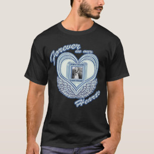 Memorial Vinge av Lägg till bild hjärtgel T Shirt