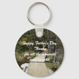 Memorials Fars dag Nyckelring