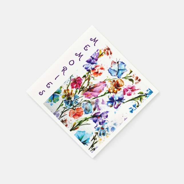 MEMORIES PAPPERSSERVETT (Hörn)