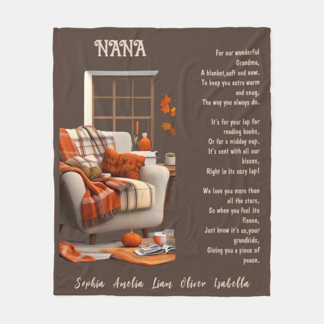 Memories woven in warmth fleece blanket (Framsidan)