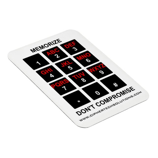 Memorize kompromissar inte magnet (Högersidan)