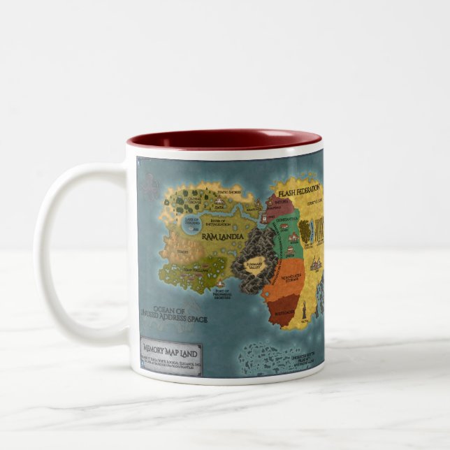 Memory Karta Land Mugg (Vänster)