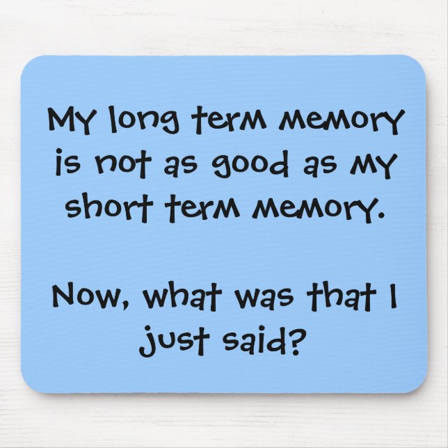 Memory Lapse Mousepad Musmatta (Framsidan)