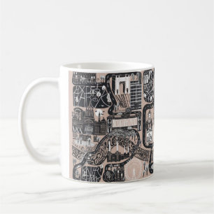 MEMORY MAPS MUG, ROSE // LONDON KAFFEMUGG
