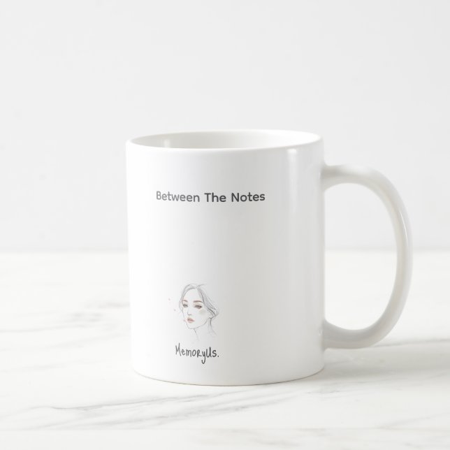 MemoryUs. Between The Notes Mugg (Höger)