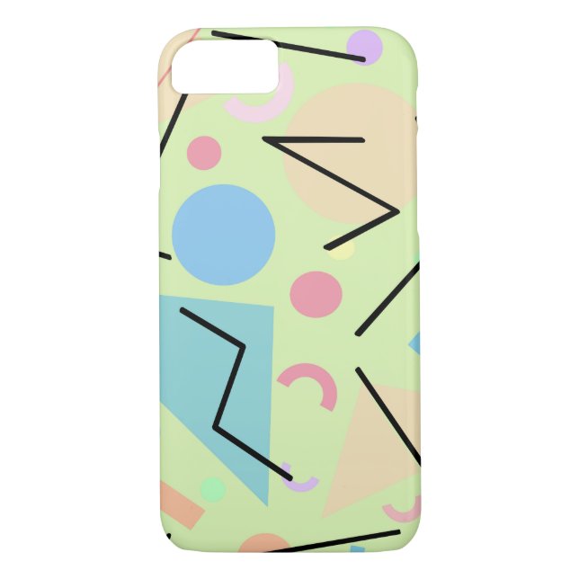 Memphis #103 Case-Mate iPhone skal (Baksida)