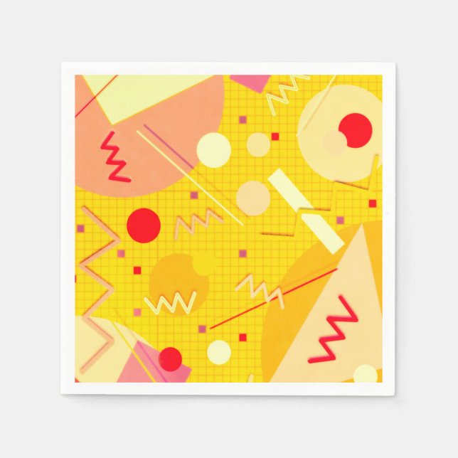 Memphis #81 pappersservett (Framsidan)