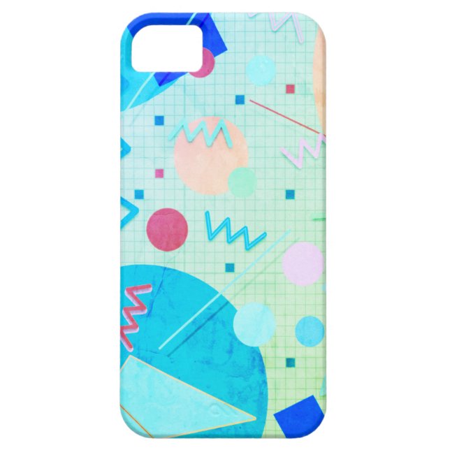 Memphis #82 Greenleaf Case-Mate iPhone Skal (Baksidan)