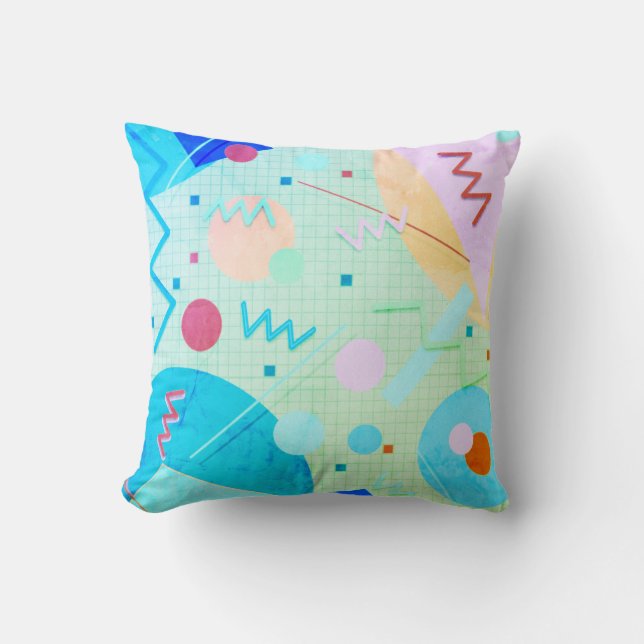 Memphis #82 Greenleaf Kudde (Framsida)