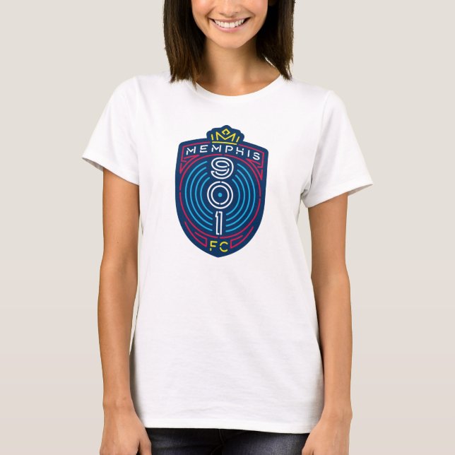 Memphis 901 FC Logo1206 T Shirt (Framsida)