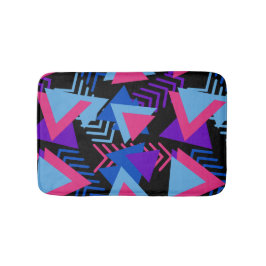 Memphis Abstrakt Shapes Mönster - Badrumsmatta