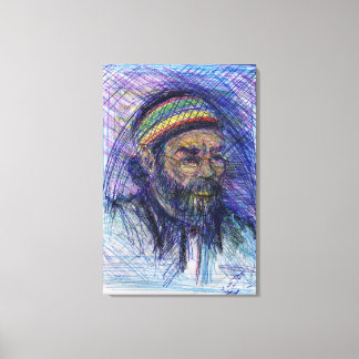 Memphis Artist Wrapped Canvas