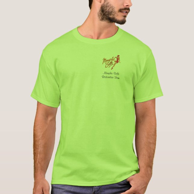 Memphis Belleåterställande Tee (Framsida)