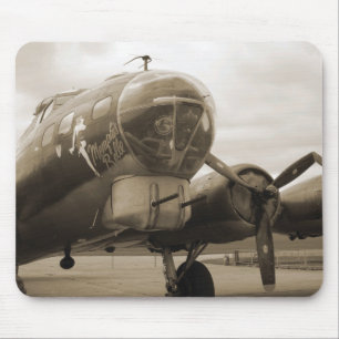 Memphis BelleSepia Mousepad Musmatta