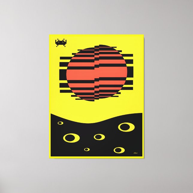 Memphis Bitossi Dröm Canvastryck (Framsida)