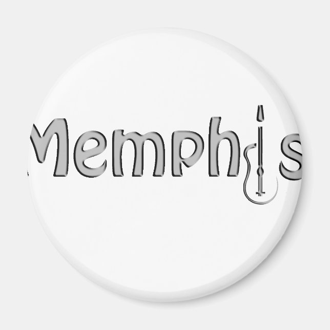 memphis blues magnet (Framsidan)