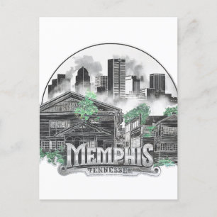 Memphis City Tennessee USA Vykort