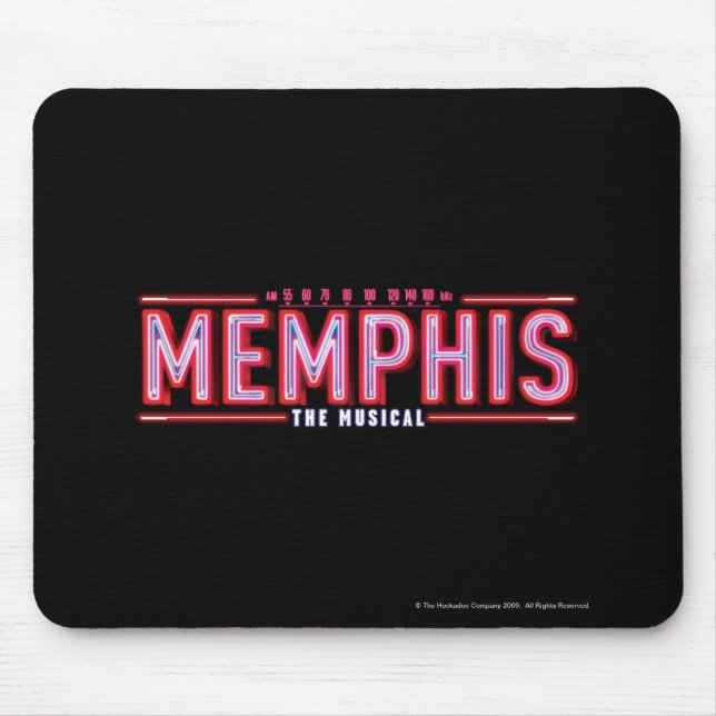MEMPHIS - den musikaliska logotypen Musmatta (Framsidan)