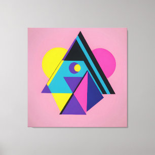 Memphis Design Boende Canvastryck