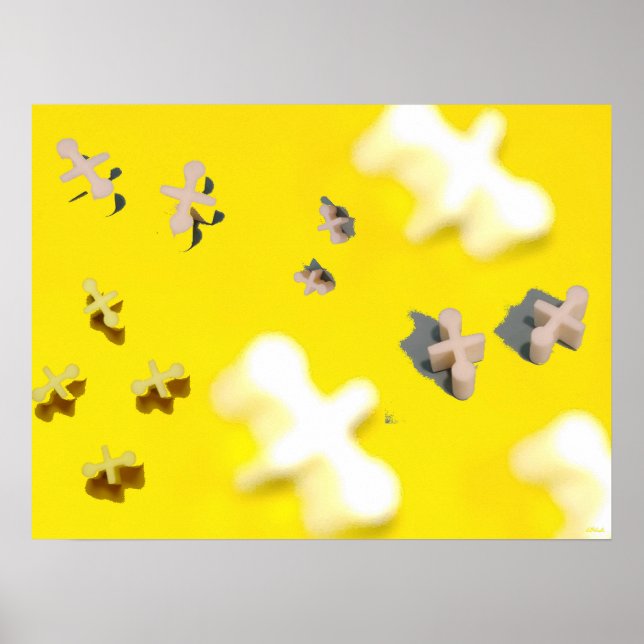 Memphis Design Jacks Poster (Framsidan)