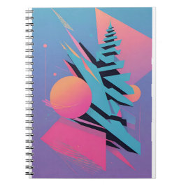 Memphis design - Ken Gage Art Anteckningsbok