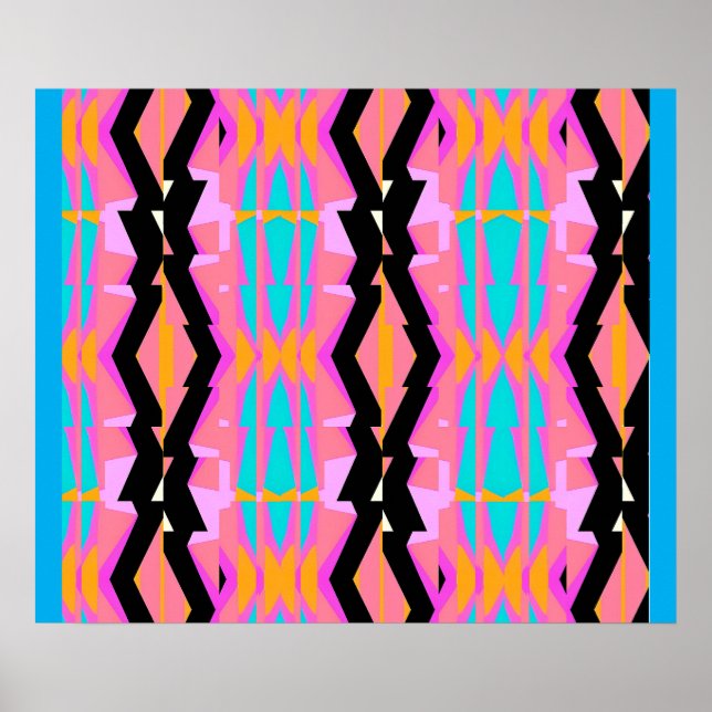 Memphis Design Wire Poster (Framsidan)